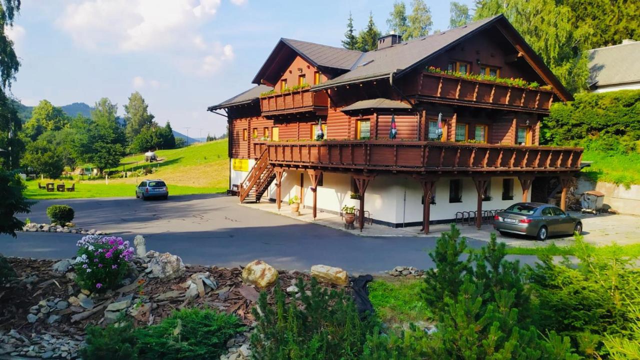 Pension Grizzly Ludvíkov Exteriör bild